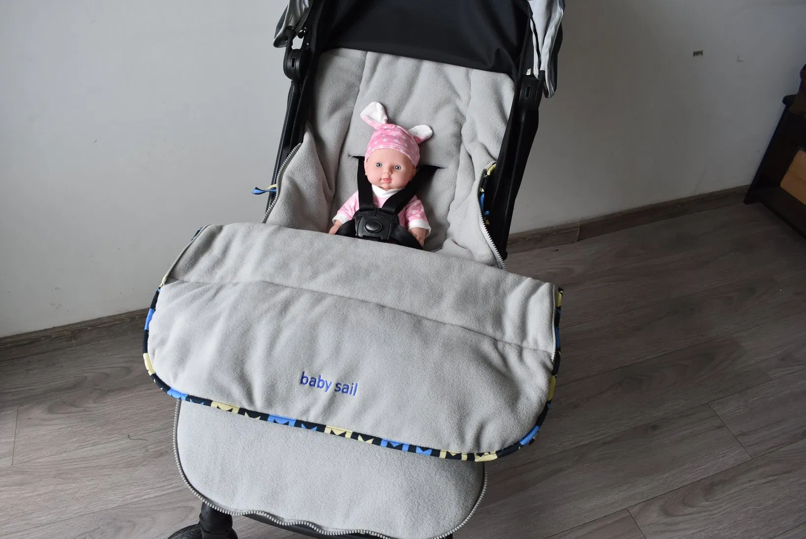 Fleece Lining Baby Sleeping Bag Baby Footmuff