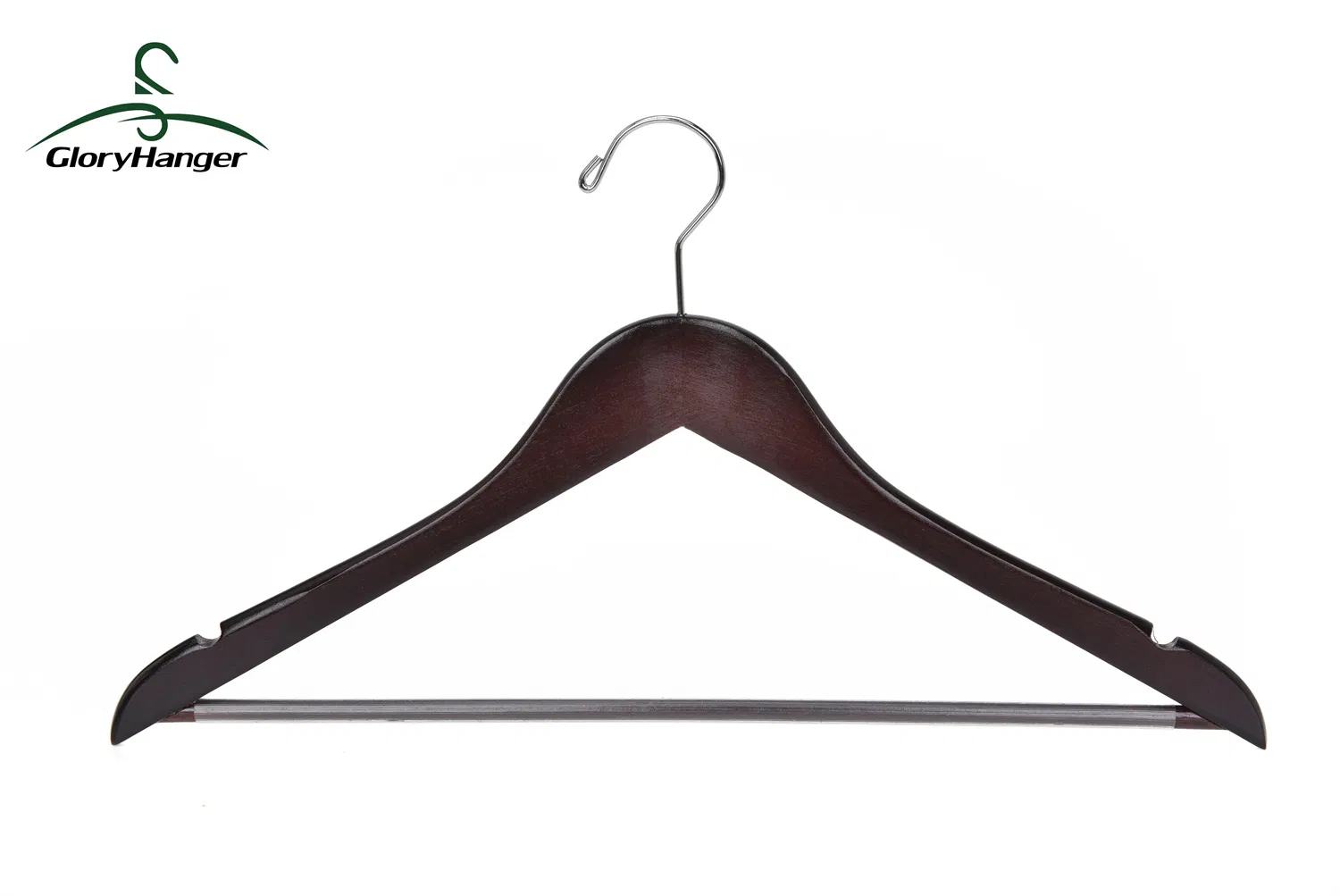 Oak Hanger for Wholesale Hotel, Wood Clothes Hangers