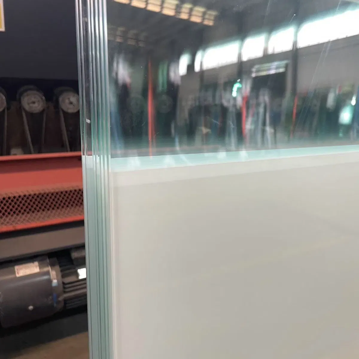 Custom Privacy Frosted Glass Panel/ Opaque Frosted Glass /Acid Etched Glass /Kitchen Window and Door Glass/ Bathroom Glass