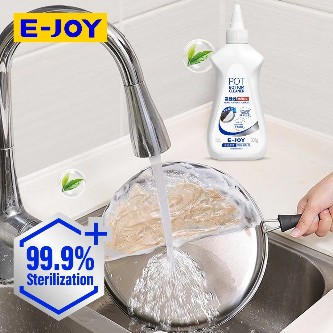 Powerful Pot Bottom Black Stain Cleaner Dissolves 24-Hour Burnt Food Residues Quickly