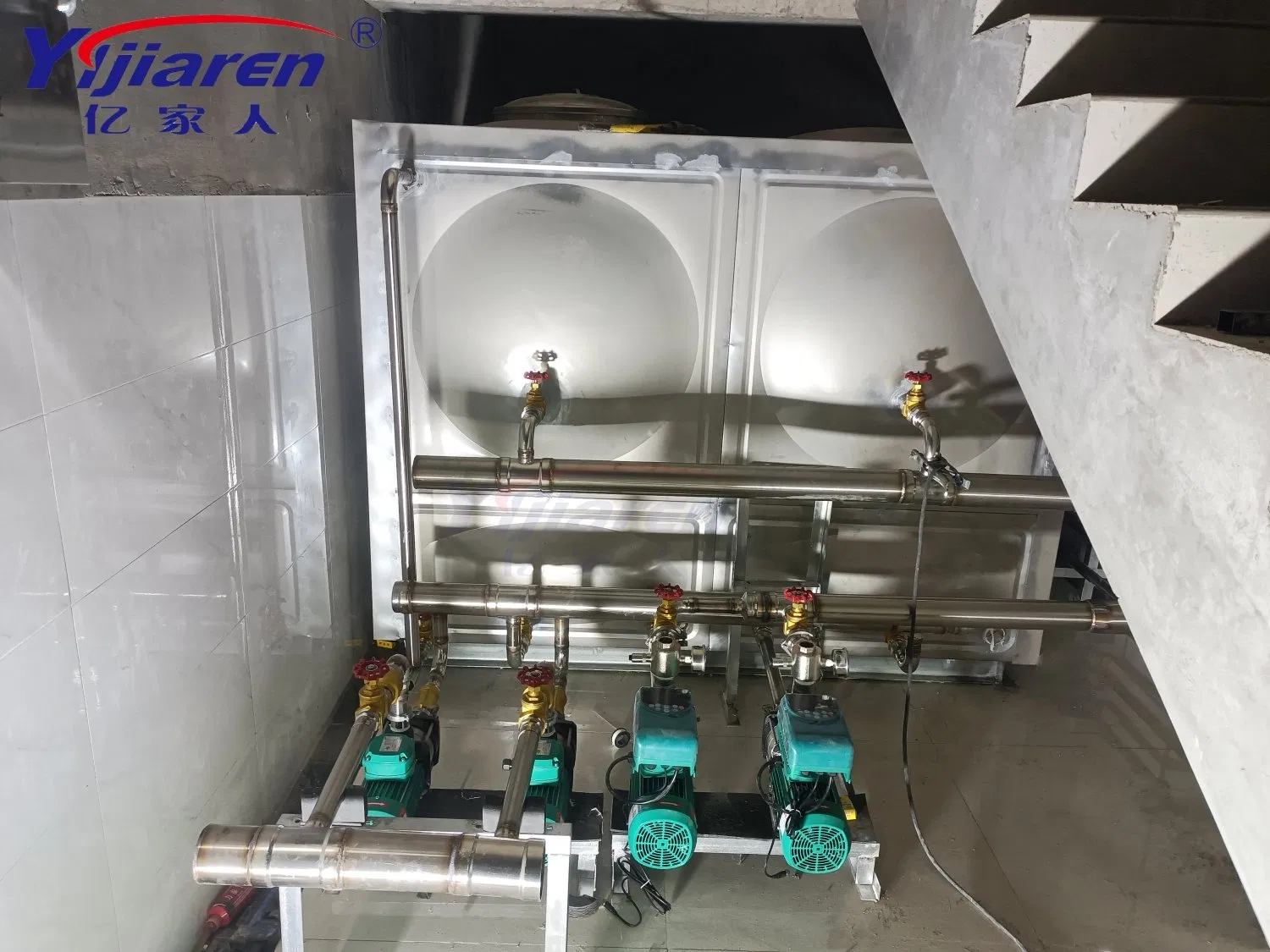 Premium Square Stainless Steel Modular Hot Water Storage Tank Solutions