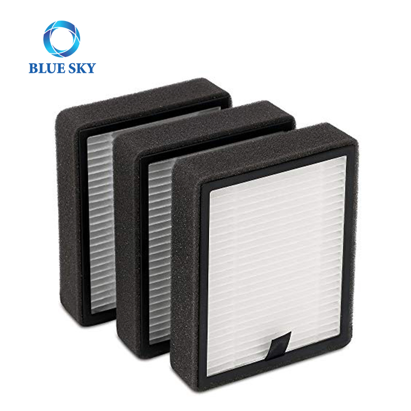 OEM Pm1220 High Efficiency 3-in-1 True HEPA Replacement Filters for Mooka and Koios Pm1220 Compact Desktop Air Purifier