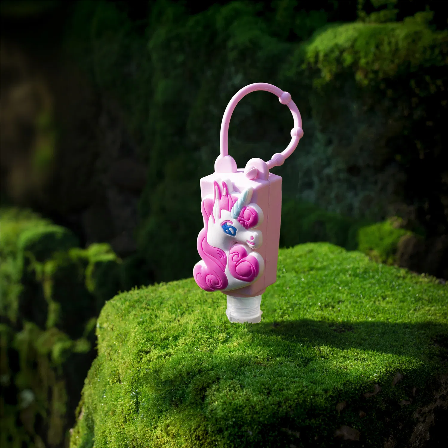 30ml Pocket Antibacterial Hand Gel Instand Waterless Hand Sanitizer Bottle Silicone Holder