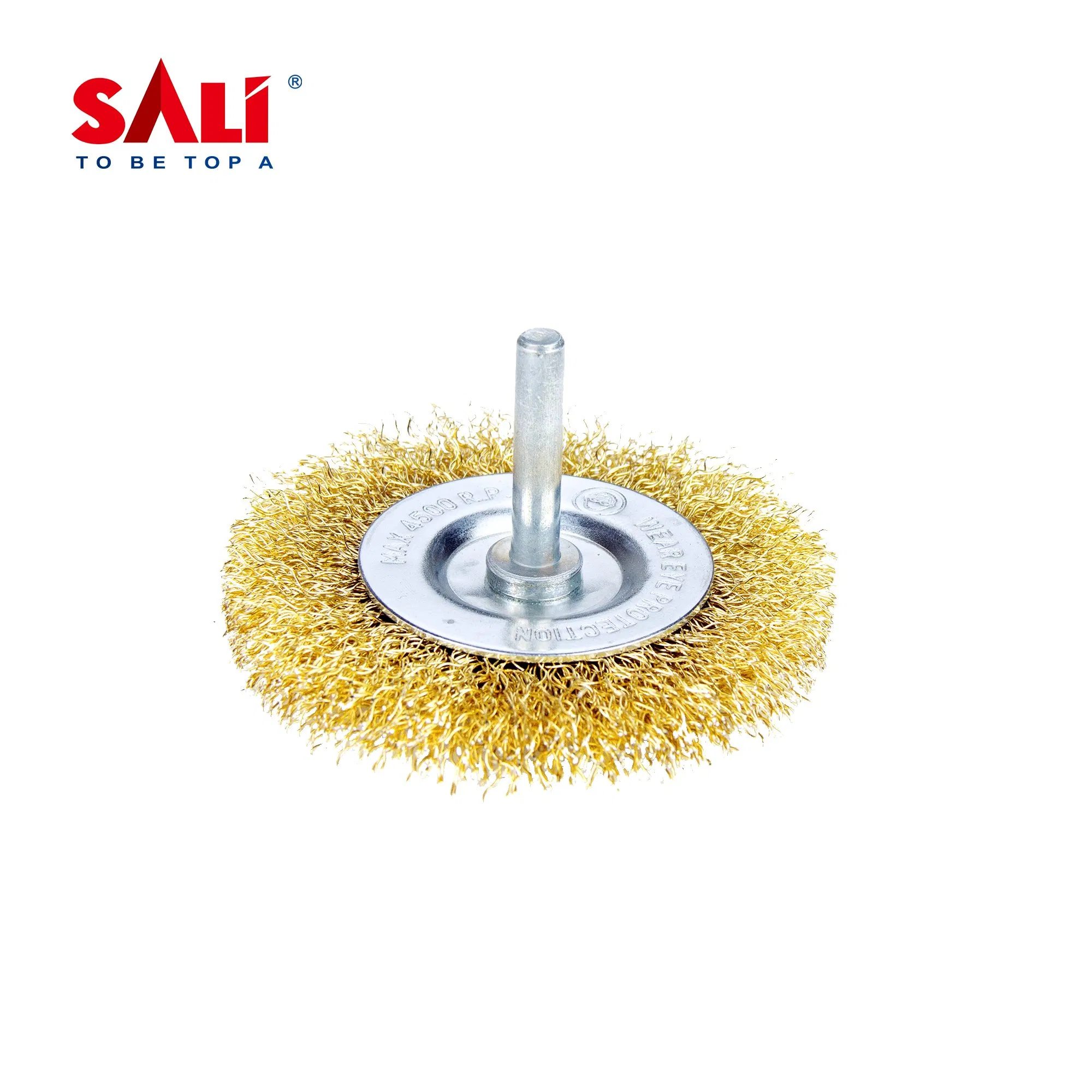 Sali 5PCS Brass High Carbon Steel Wire Brush Set with Shank