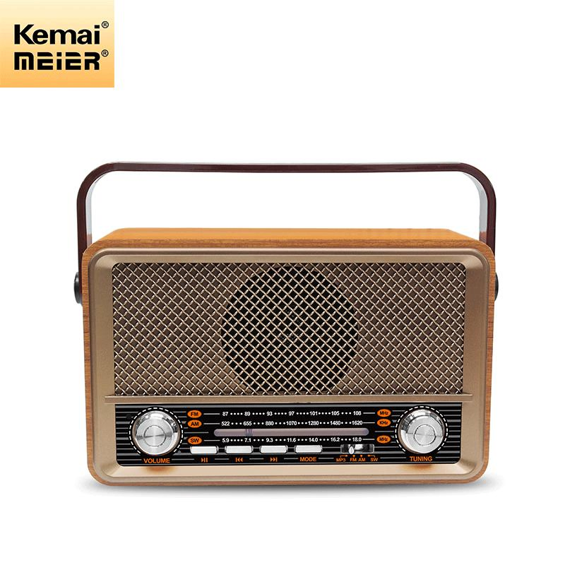 Retro Vintage Retro Radio MD- 511bt USB Rechargeable Bluetooth Radio