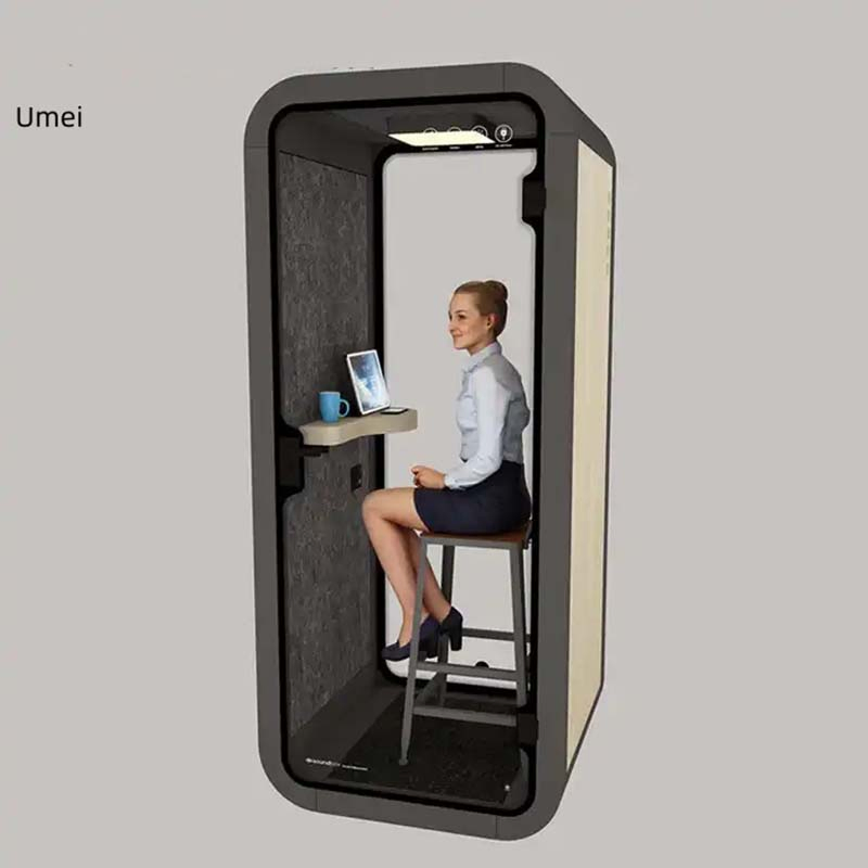 Easy Movable Soundproof Home Cabin with Aluminum Frame Office Pod