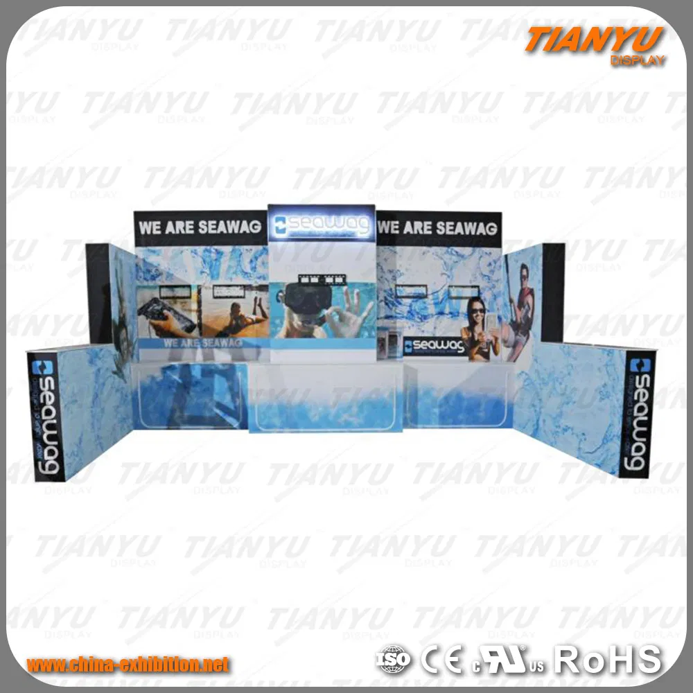 Versatile Aluminum LED Trade Show Booth Display Solution
