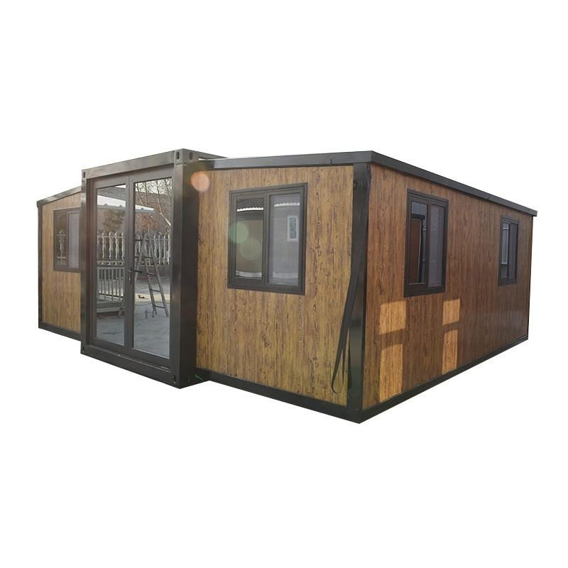Portable Prefabricated Container House Mobile Folding Tiny Home Modular Prefab Cabin Expandable Vessel Style House