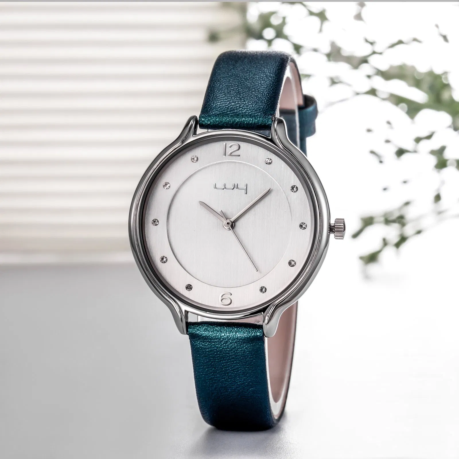 Vintage Rose Gold Quartz Ladies Wristwatches Custom Minimalist Watch Wy-052