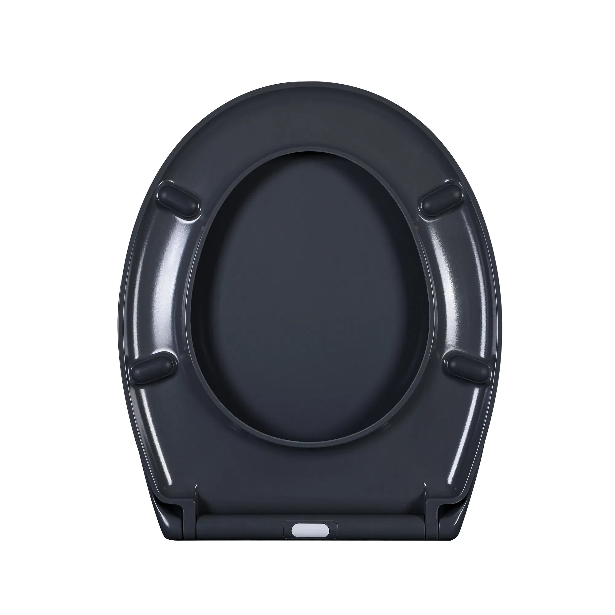 Washroom Toilet Lip Factory Export UF Gray Soft Close Toilet Seat Cover