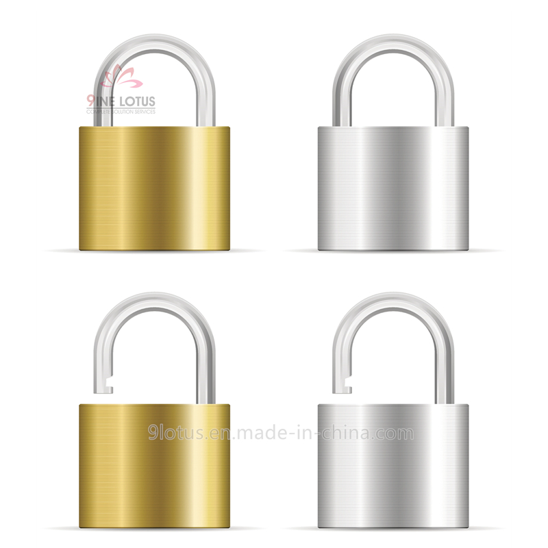 High Quality Unique Shape Brass Padlock60mm