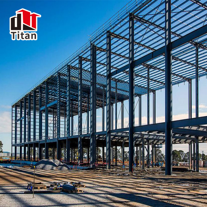 Multi Storey Commercial Shopping Mall Plaza Hotel Steel Building
