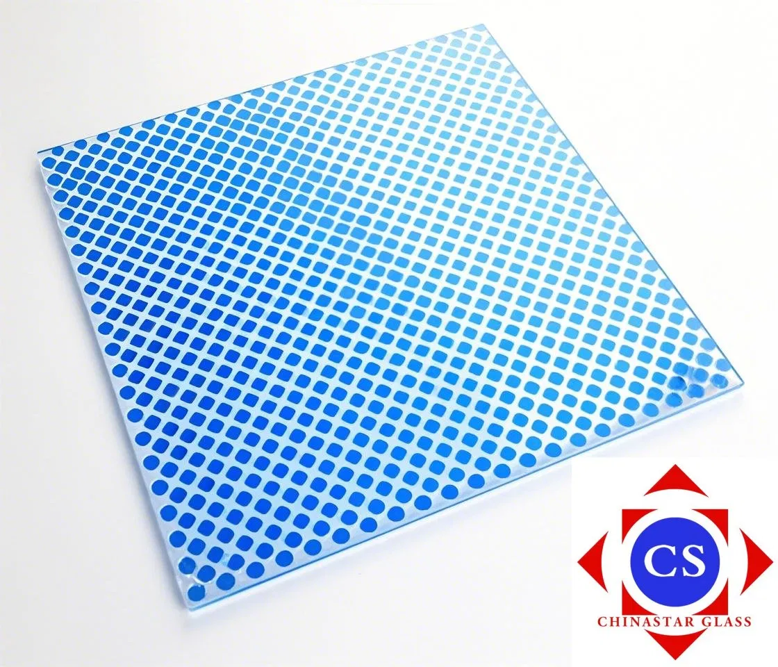 Decorative Glass Silk Screen Printed Glass for Office Partitions