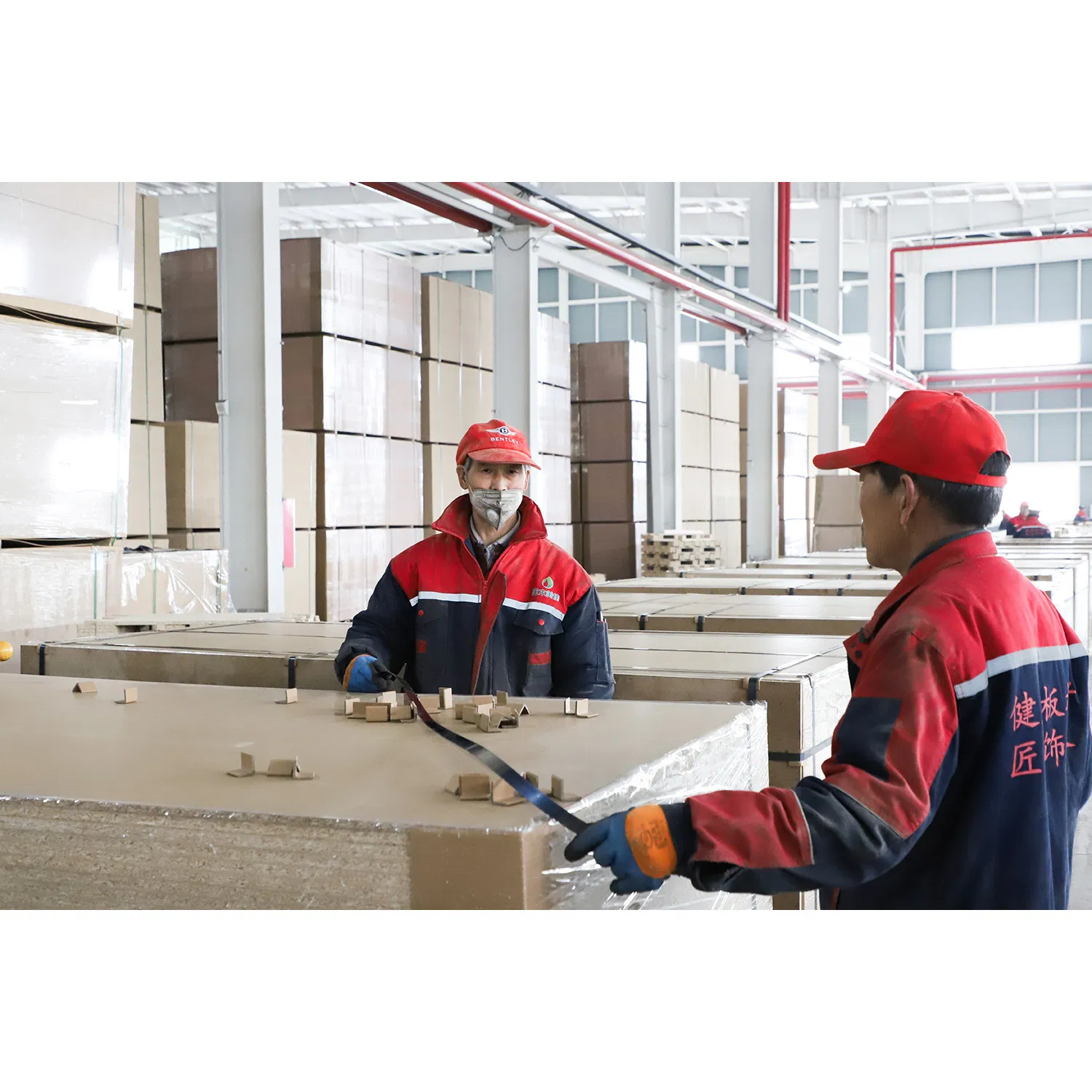 1830*2440 Melamine Particle Board Factory for The Cabinet and Wardrobe