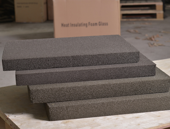 High Density Foam Cellular Glass GB Standard Fireproof Foam Glass Board for Exterior Wall