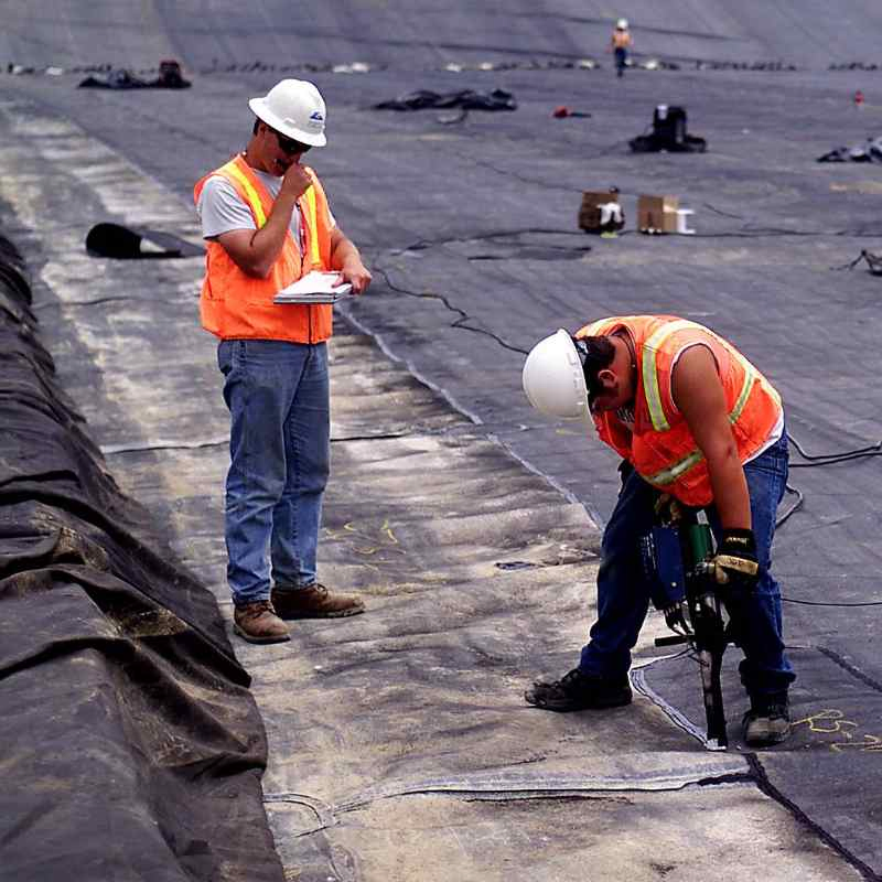 LDPE/HDPE Sealing Anti-Seepage Geotextile Film - Well Sealed, Impermeable, Used for Water Treatment