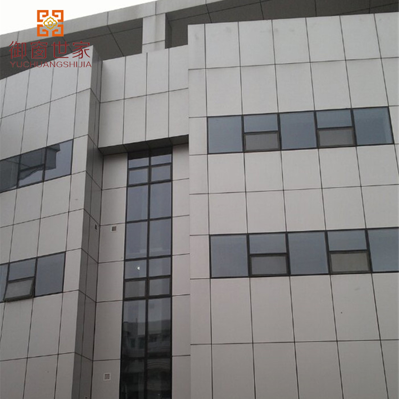 Construction Material High Class Column Panel Aluminum Facade Solid Venner for Building