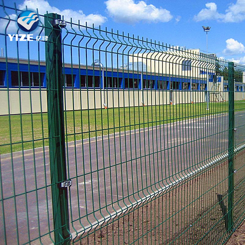Welded Panel Sheets PVC Fence Garden 3D Bend Wire Mesh Fence, Triangle Fence