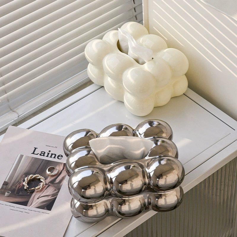 Tissue Holder Cotton Candy Ceramic Tissue Box Holder Wbb29967