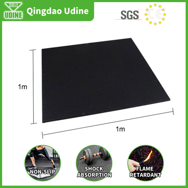 Shooting Range Equipment Rubber Tiles Flooring Piso De Caucho Gym