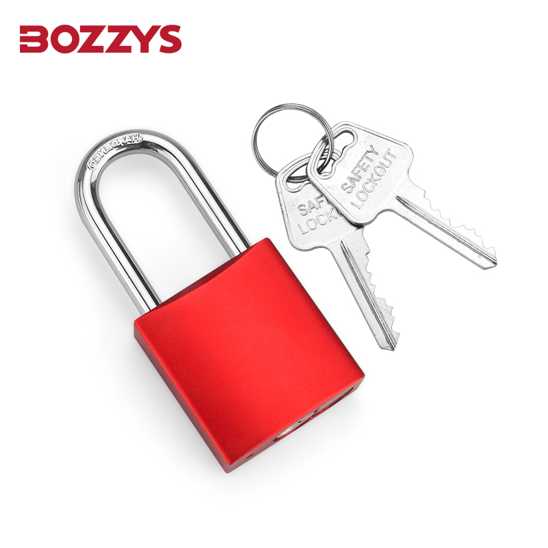 Automatic Pop-up Anti-UV Aluminum Padlock with Key Retaining for Industrial Lockout-Tagout