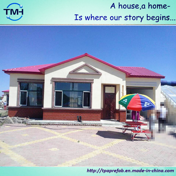 Prefabricated Luxury Tiny Building Customized Modern Design Light Steel Villa House with Garage