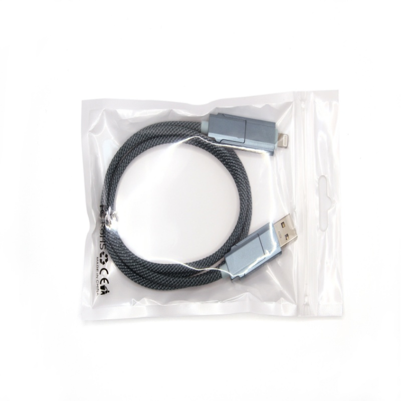 Flexible Nylon Charge USB Cable 2.0 a Charging Cable for All Device