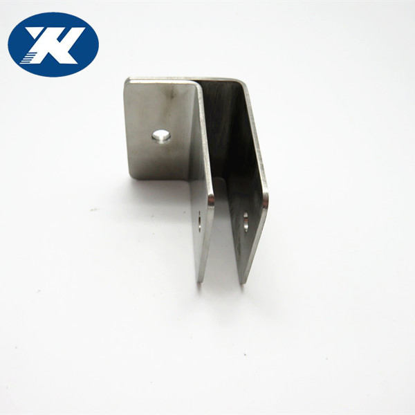 Stainless Steel Toilet Cubicle Metal Connecting Wall Angle Brackets