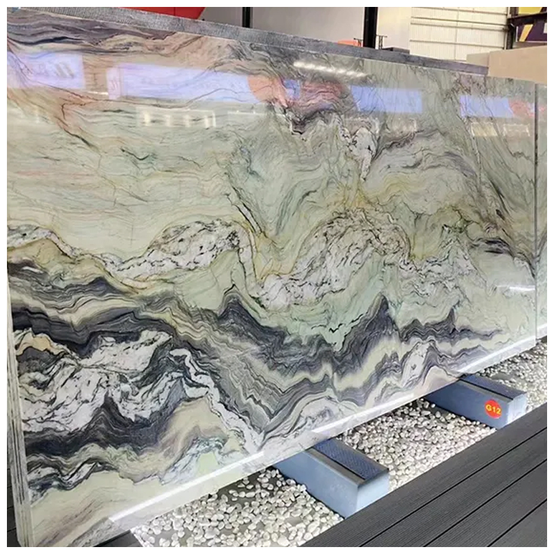 Blue Di Caravaggio Quartzite Slabs