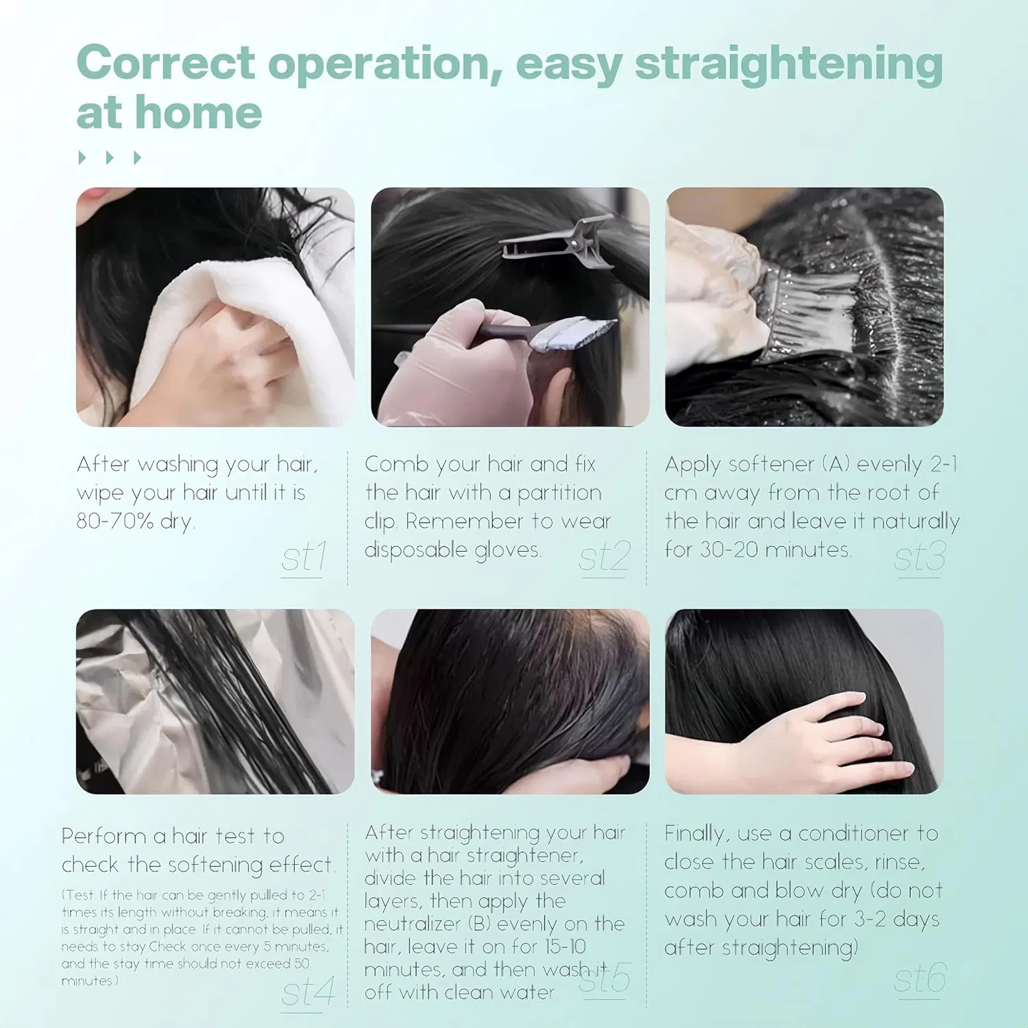 Bremod Performance Hair Straightening Rebonding Cream Cocoa Butter Hydrolyzed Keratin Hair Treatment