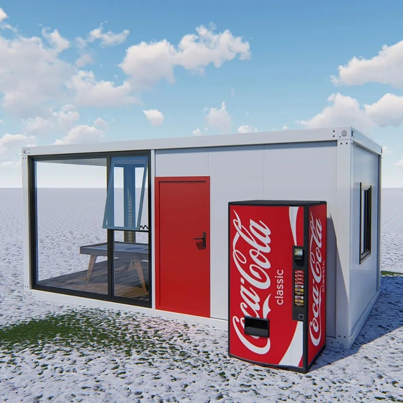 Easy Assemble Luxury Container Prefab House with Thermal Insulation Wall Panels for Seaside Rental Lodging