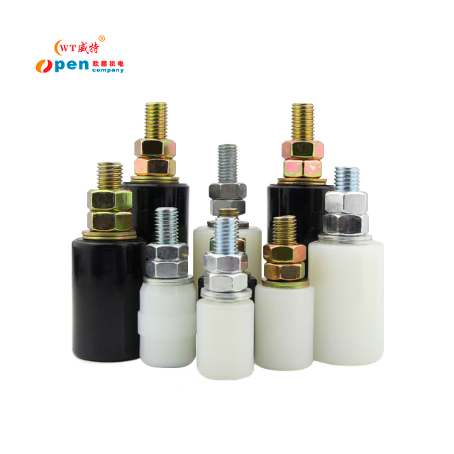 Plastic Guide Wheels for Sliding Doors, Black or White Nylon Guide Roller for Sliding Doors