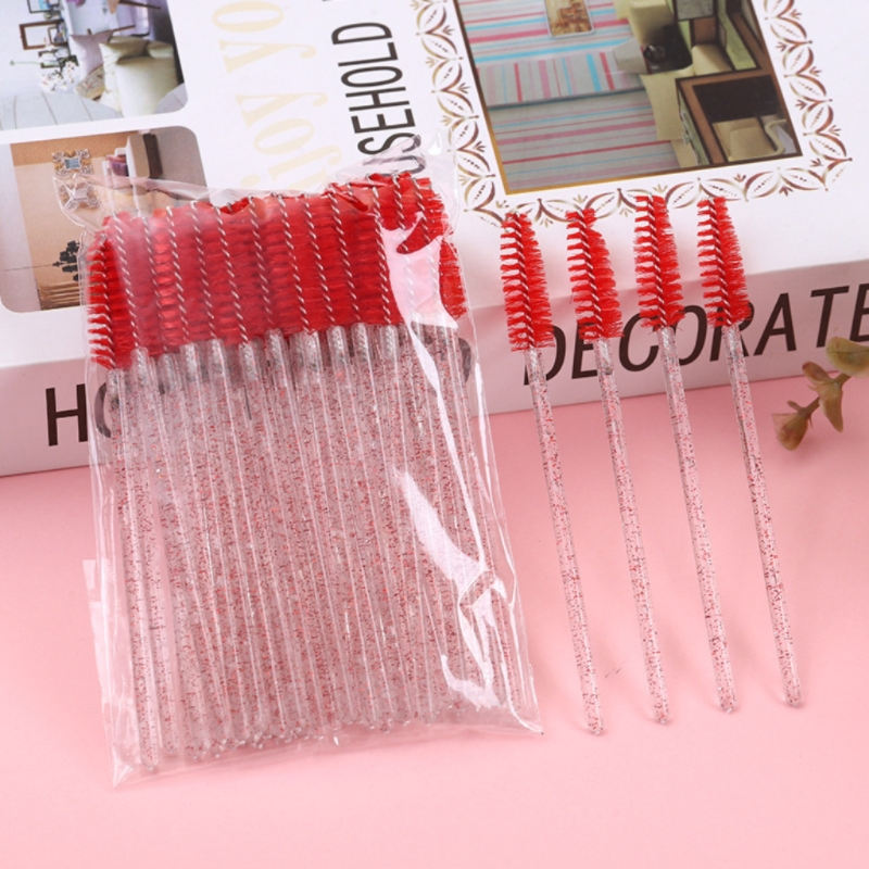 Supple, Thick, Elongated, Resilient and Bendable Eyelash Brush