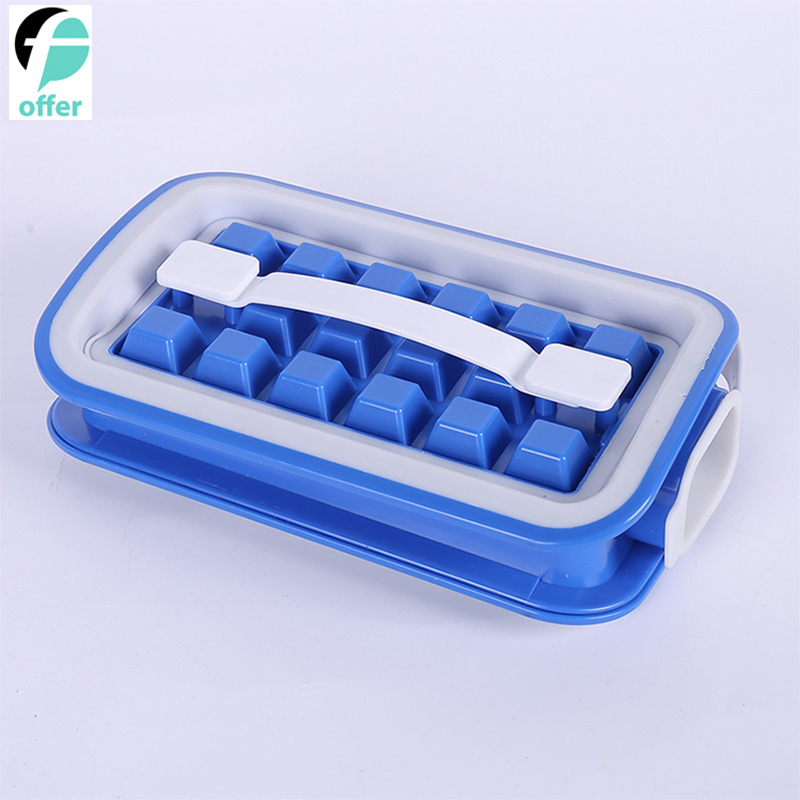 Portable Cold Water Pitcher Wine Ice Cube Tray – Durable Plastic Beverage Chiller