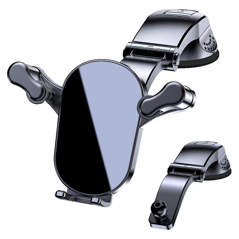 Стильный держатель для телефона и навигатора в авто