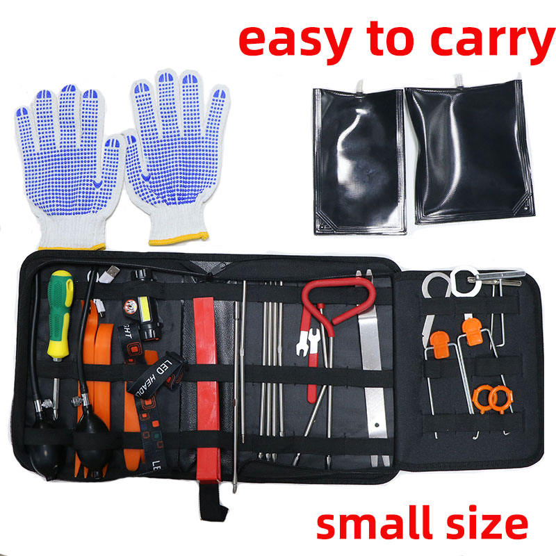 Lock Pick Set Stainless Steel Emergency Vehicle Door Unlocking Car Repair Tool Kit