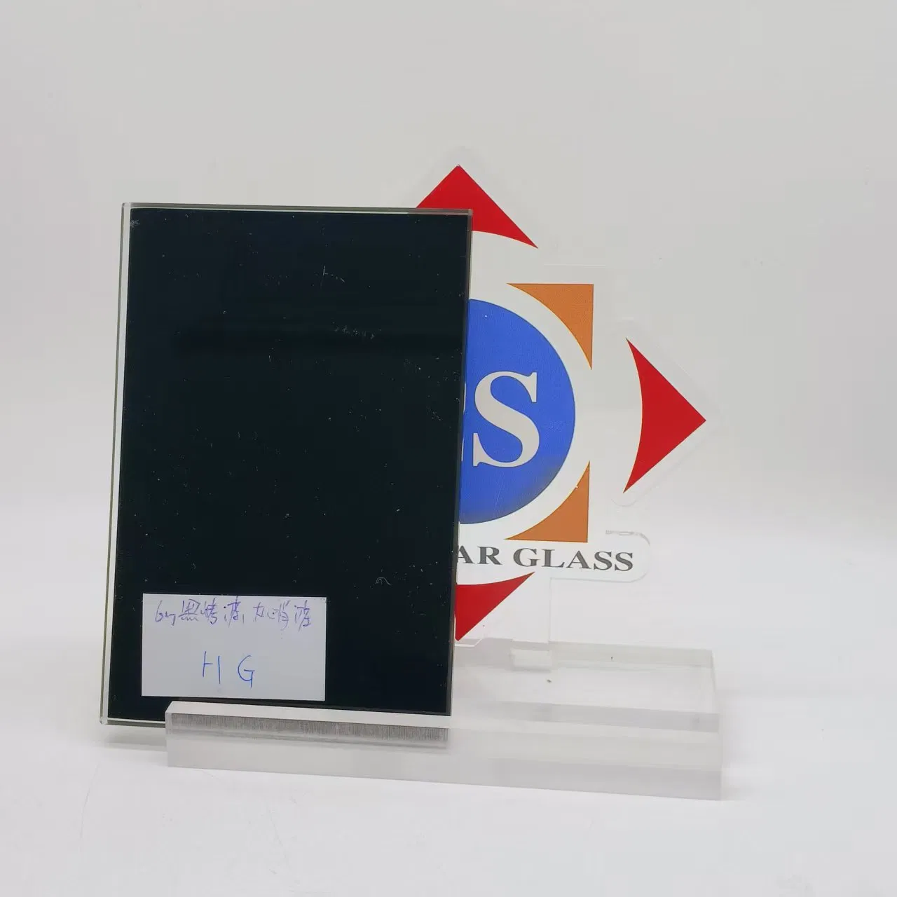 Black Decorative Glass/Lacquered Glass/Painted Glass