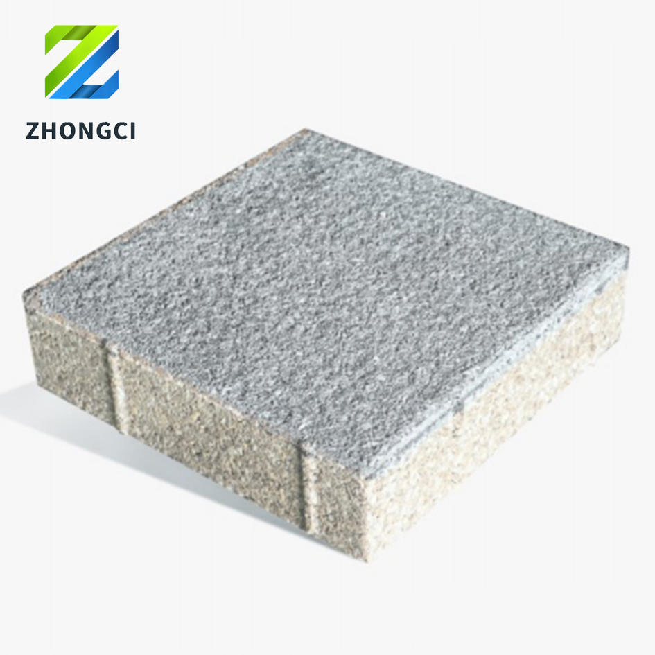 Water Permeable Brick Ceramic Clay Paving Brick for Plaza Outdoor Project Square Sidewalk Street Guiding Blind Road