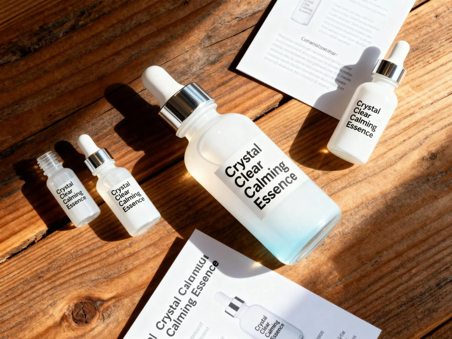 Korean Style Hydrating and Anti-Inflammatory Face Toner with Wound Healing Flower Extract and Purslane Extract for Dehydrated and Irritated Skin