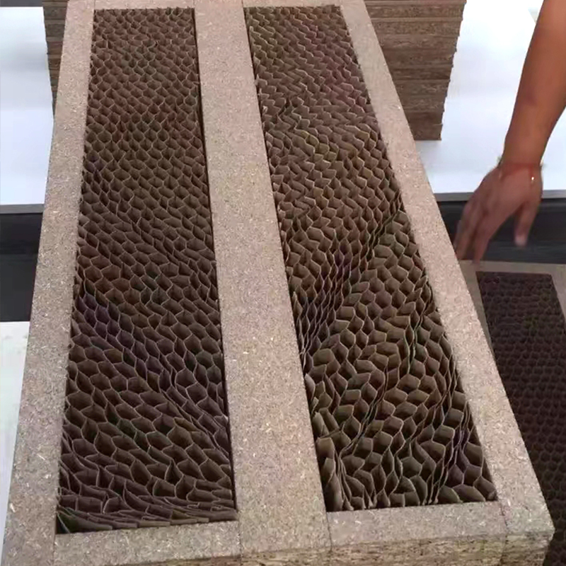 Door Filling Process Paper Honeycomb Core Honeycomb Core Door Paper Core