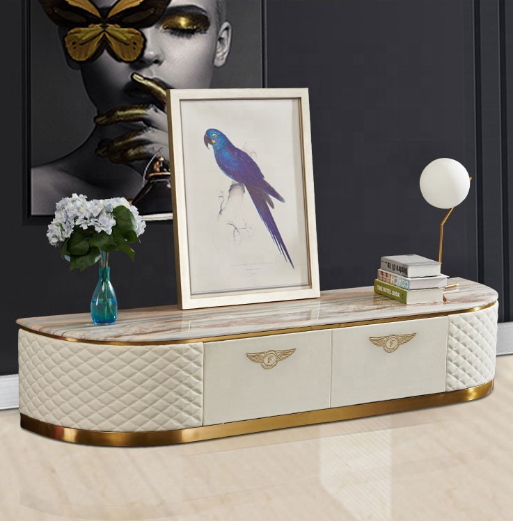 Мебель для гостиной МДФ экокожа тумба под ТВ комплект