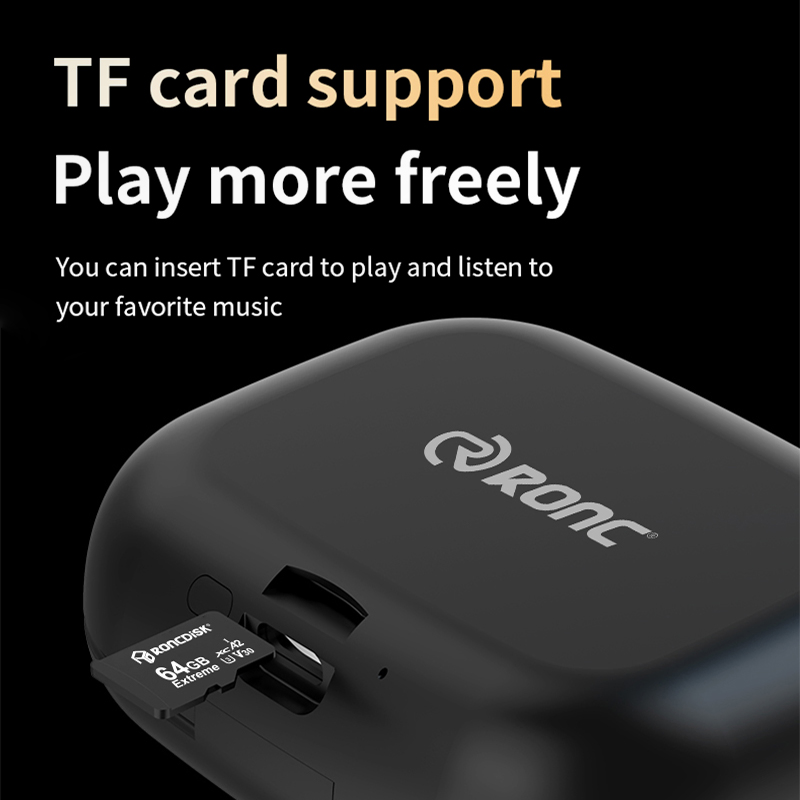 Беспроводные наушники OWS с AI-переводчиком и слотом TF