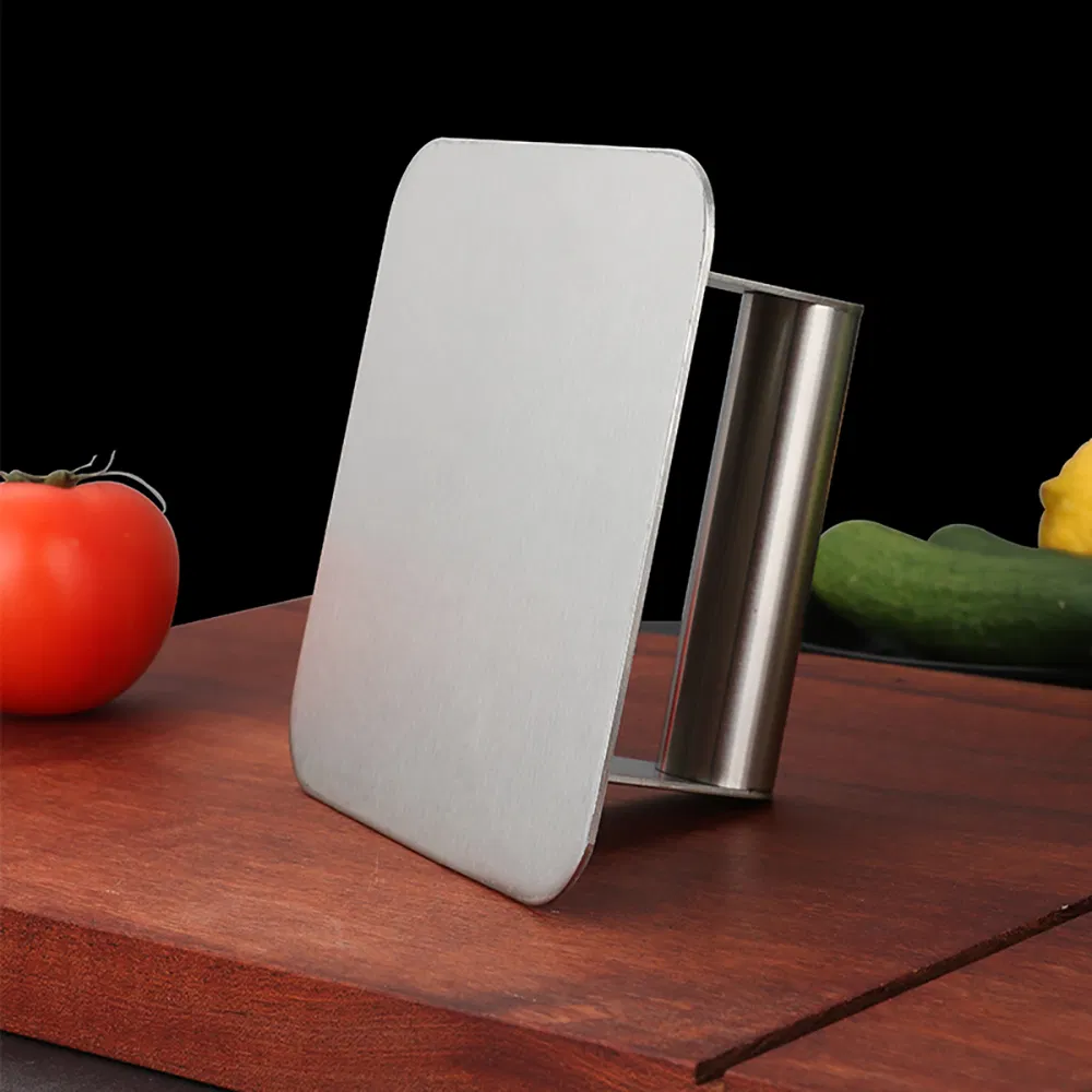 Stainless Steel Square Lattice Meat Press Board Steak Meat Press Wyz21628