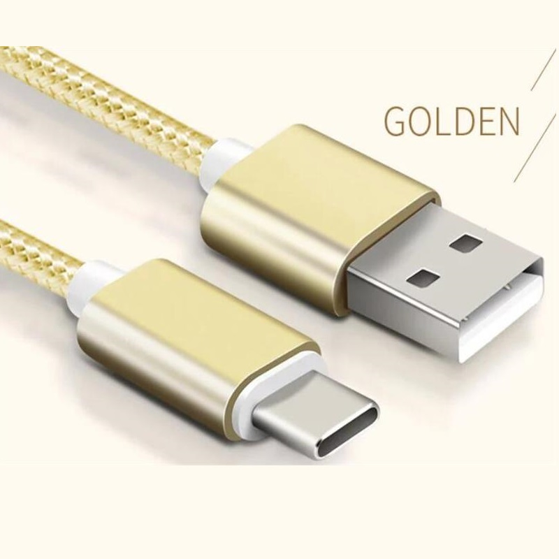 Customized Sync Data Nylon USB to Type C Transfer & Charging USB 2.0 3.0 Data Cable