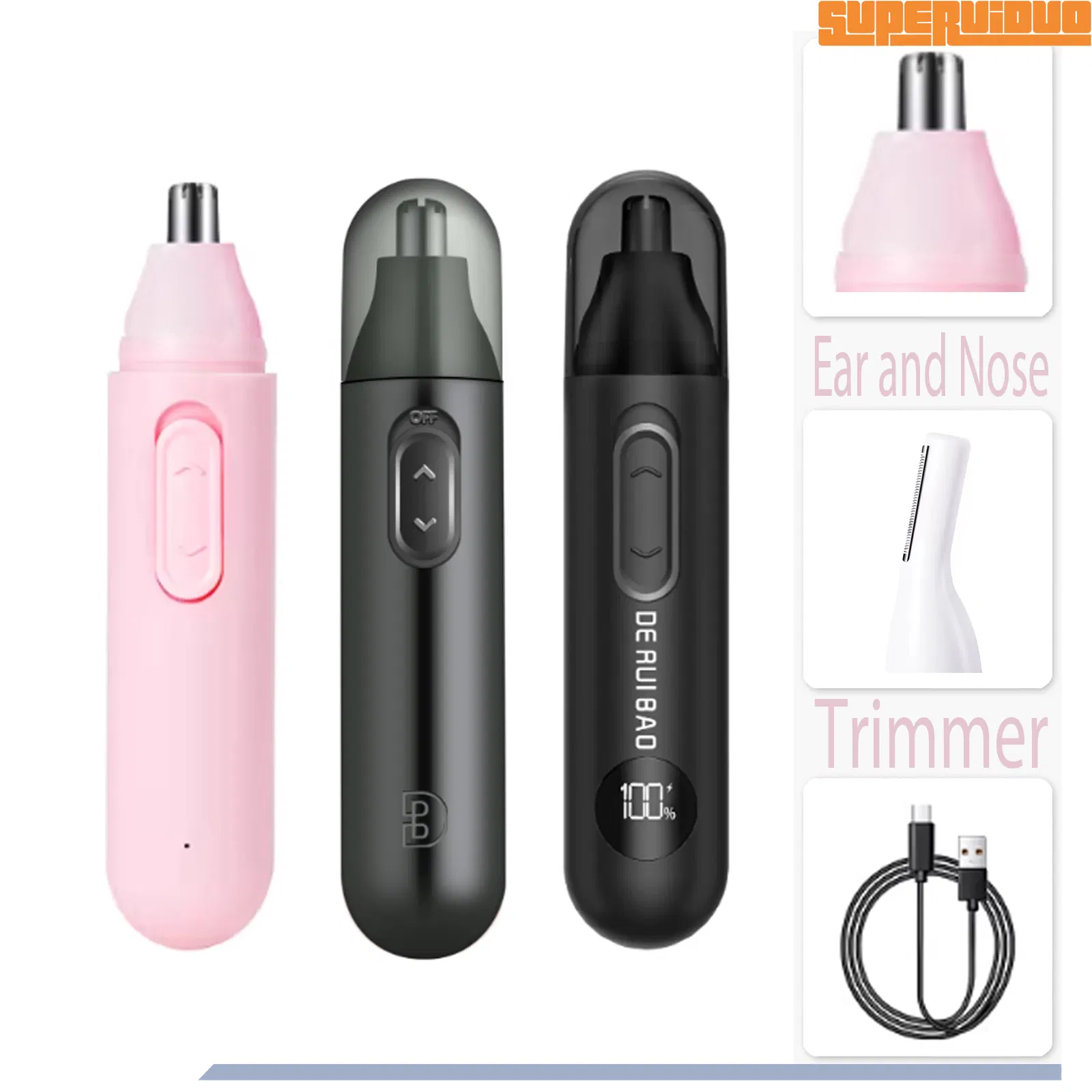 Ultra-Thin Guard for Skin Protection Ear and Nose Trimmer