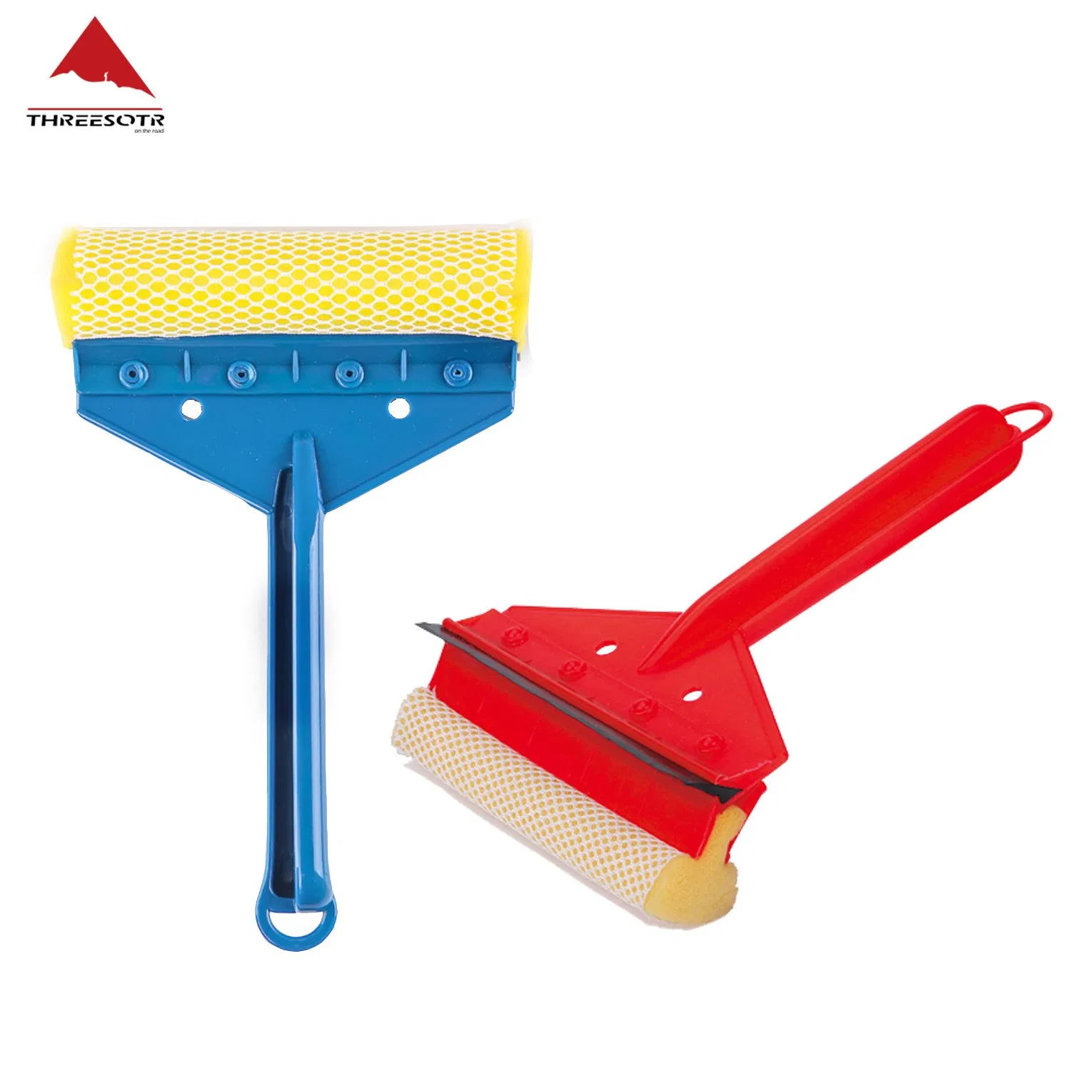 2-in-1 Compact Car Window Squeegee