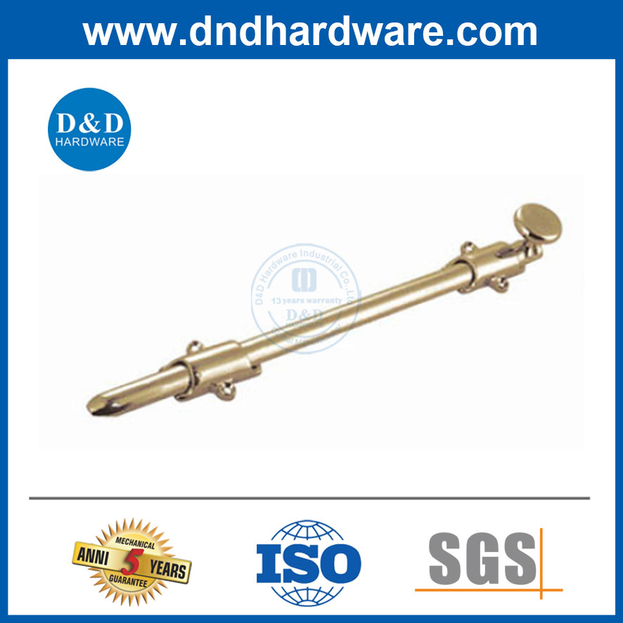 Metal Door Hardware Fitting Brass Dutch Flush Door Bolt