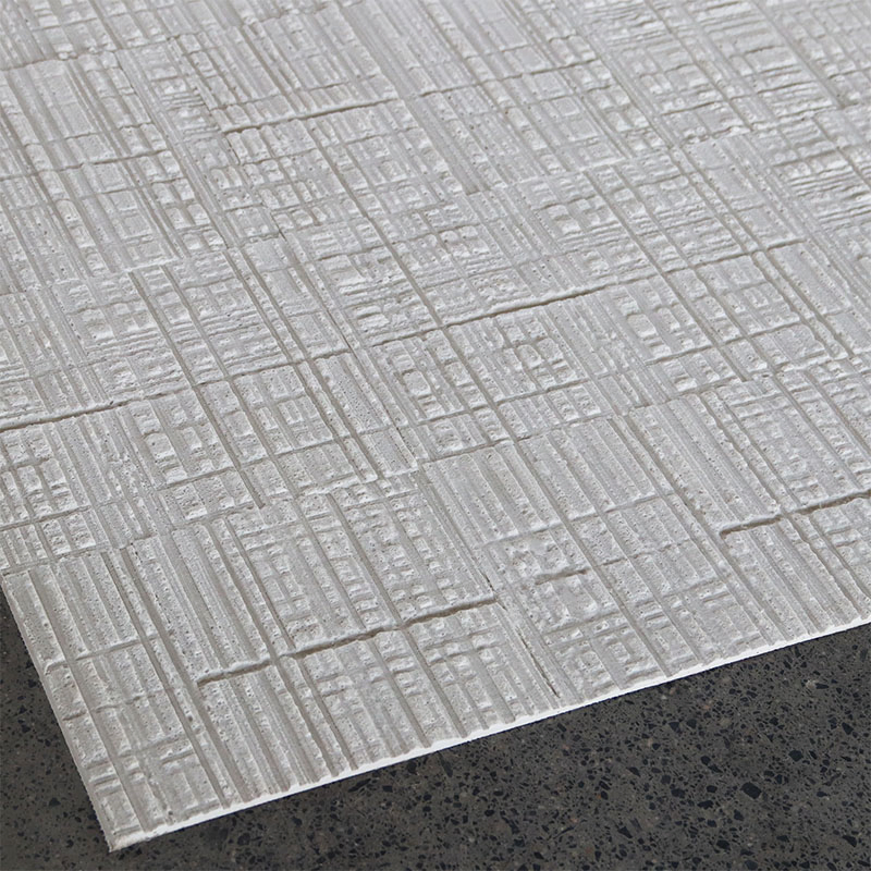 Hot Sale Matte Texture Grid-Like Distribution Flexistone Sawing Wood Board