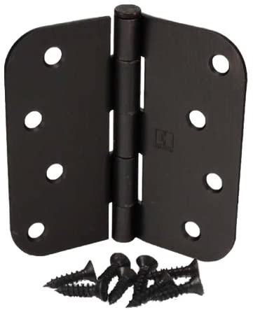 America Satin Stainless Steel Round Door Hinge Butt Hinge