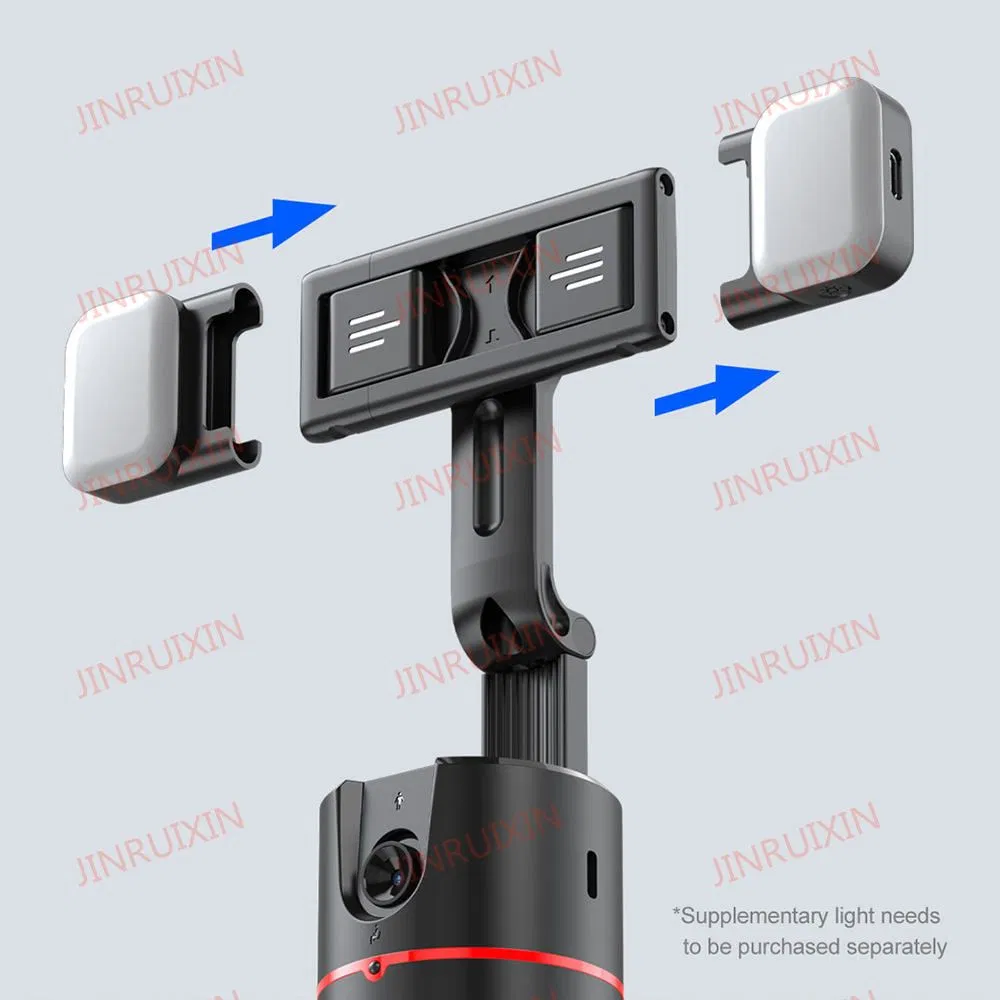 P02 Auto Tracking Action Camera 360 Rotating Gimbal for Live Streaming Stabilizer